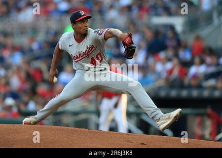 ATLANTA, GA - JUNE 09: Atlanta Braves left fielder Eddie Rosario