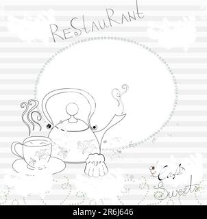 Template for menu Stock Vector