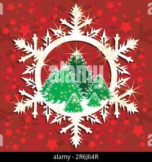 christmas,  this illustration may be useful as designer work Stock Vector