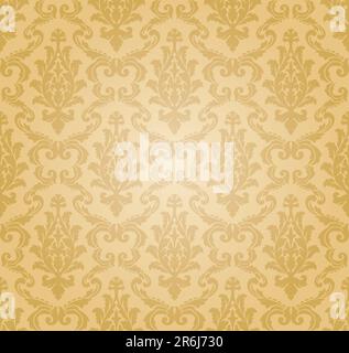 seamless pattern, perfectly tile-able both vertically and horizontally; scalable and editable vector illustration Stock Vector