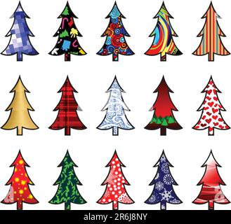 fir,  this  illustration may be useful  as designer work Stock Vector