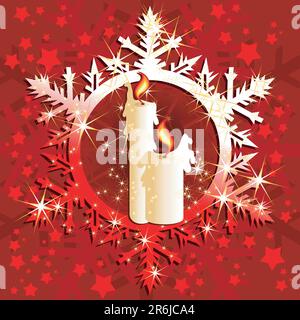 christmas,  this illustration may be useful as designer work Stock Vector