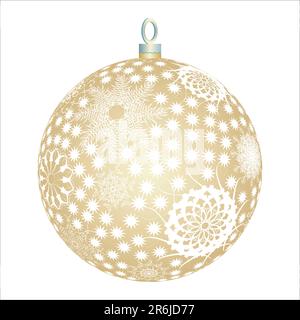 fir ball,  this illustration may be useful as designer work Stock Vector