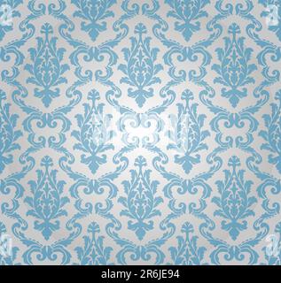 seamless pattern, perfectly tile-able both vertically and horizontally; scalable and editable vector illustration Stock Vector