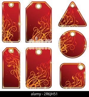 tag,  this illustration may be useful as designer work Stock Vector
