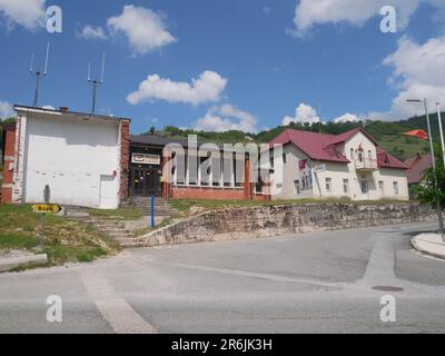 Savnik, little village in Montenegro Stock Photo