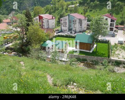 Savnik, little village in Montenegro Stock Photo