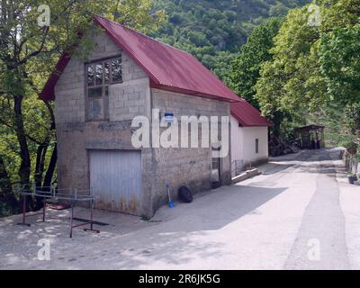 Savnik, little village in Montenegro Stock Photo