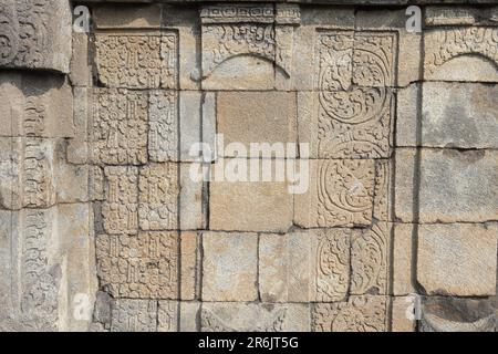 Candi Sambisari is a Hindu temple located in Purwomartani, Kalasan, Sleman. Built in the 9th century in the era of the Mataram Kuno kingdom. Yogyakart Stock Photo