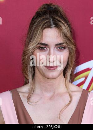 Hollywood, United States. 09th June, 2023. HOLLYWOOD, LOS ANGELES, CALIFORNIA, USA - JUNE 09: American actress Madeline Zima arrives at the Los Angeles Special Screening Of Searchlight Pictures' 'Flamin' Hot' held at the Hollywood American Legion Post 43 at Hollywood Legion Theater on June 9, 2023 in Hollywood, Los Angeles, California, United States. (Photo by Xavier Collin/Image Press Agency) Credit: Image Press Agency/Alamy Live News Stock Photo