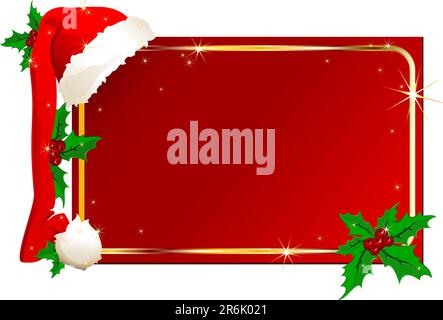 christmas background, this  illustration may be useful  as designer work Stock Vector