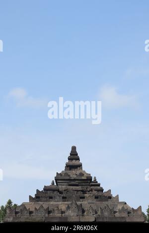 Candi Sambisari is a Hindu temple located in Purwomartani, Kalasan, Sleman. Built in the 9th century in the era of the Mataram Kuno kingdom. Yogyakart Stock Photo