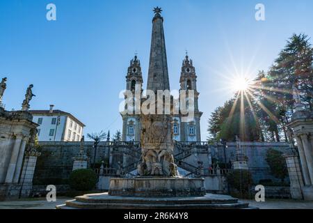 Sanctuary of Nossa Senhora dos Remedios, Lamego, Douro River, Portugal, Europe Stock Photo