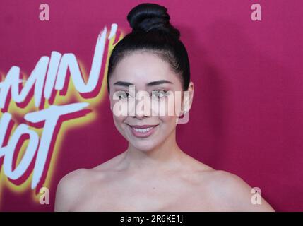 Los Angeles, USA. 09th June, 2023. Aimee Garcia arrives at the Searchlight Pictures' FLAMIN' HOT Los Angeles Special Screening held at the Hollywood Post 43 - American Legion in Hollywood, CA on Friday, ?June 9, 2023. (Photo By Sthanlee B. Mirador/Sipa USA) Credit: Sipa USA/Alamy Live News Stock Photo