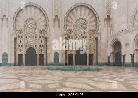 Casablanca Hassan II Mosque, Morocco Stock Photo