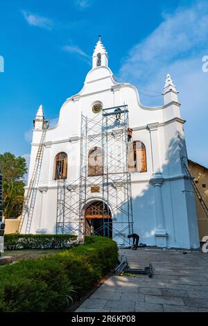 Santa Cruz Cathedral Basilica, Kochi, Kerala, India, Asia Stock Photo