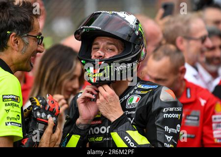 Mugello Italy. 10th June 2023. Marco Bezzecchi IT Mooney VR46