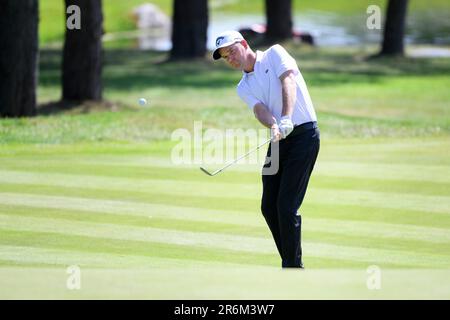 Stockholm, Sweden. 10th June, 2023. STOCKHOLM 20230610 Dale Whitnell, Great Britain, during the third round of the Scandinavian Mixed European Tour competition at Ullna. Photo: Jessica Gow/TT/code 10070 Credit: TT News Agency/Alamy Live News Stock Photo