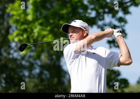 Stockholm, Sweden. 10th June, 2023. STOCKHOLM 20230610 Dale Whitnell, Great Britain, during the third round of the Scandinavian Mixed European Tour competition at Ullna. Photo: Jessica Gow/TT/code 10070 Credit: TT News Agency/Alamy Live News Stock Photo