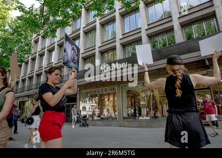 Berlin, Germany. 10th June, 2023. In solidarity and compassion