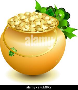 patrick,  this  illustration may be useful  as designer work Stock Vector