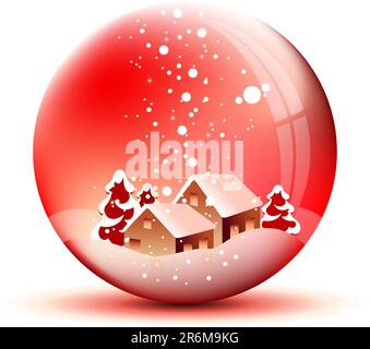 christmas background, this  illustration may be useful  as designer work Stock Vector