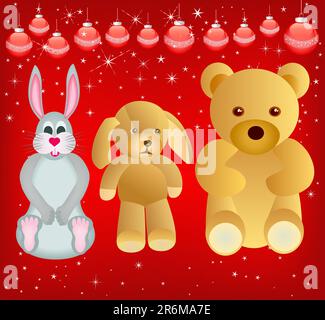 Christmas abstract Background - vector Stock Vector