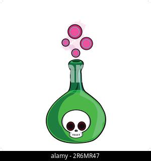 Poison Bottle Stock Vector