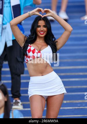Istanbul, Turkey. 10th June, 2023. Ivana Roll poses prior to Final match for Champions League between FC Internazionale vs Manchester City FC at Ataturk Olympic Stadium. (Credit Image: © Fabio Sasso/ZUMA Press Wire) EDITORIAL USAGE ONLY! Not for Commercial USAGE! Stock Photo