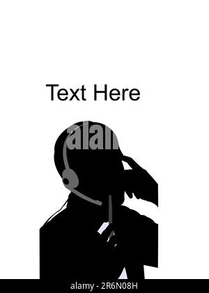 confused businessman thinking and holding pen Stock Vector