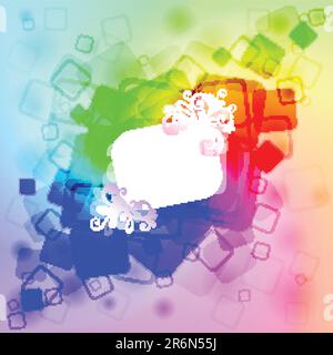 Colorful background with place for text Stock Vector
