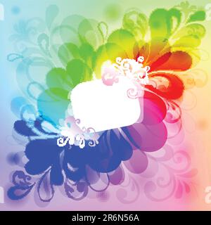 Colorful background with place for text Stock Vector