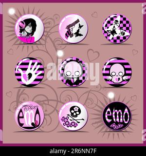 original image was created in Adobe Illustrator Stock Vector