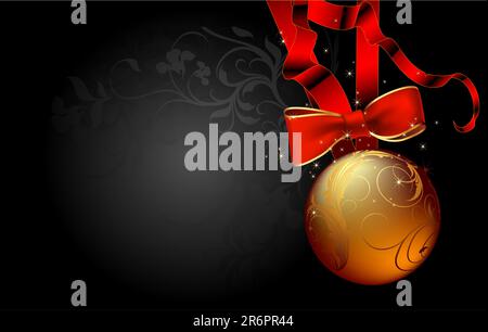 christmas background, this illustration may be useful as designer work Stock Vector