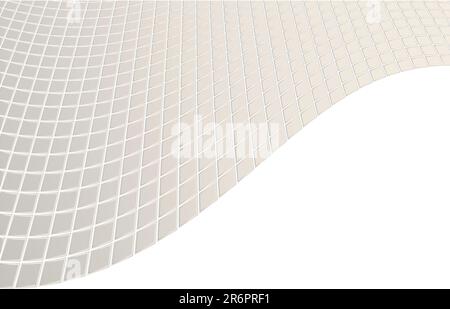 Abstract checked background with gradients and perspective Stock Vector