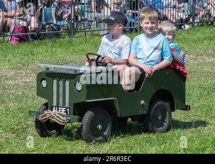 Military - Smallwood Steam & Vintage Rally 2023 Stock Photo