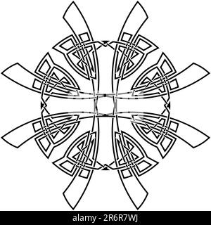 Vector draw of celtic knot Stock Vector