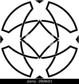 Vector draw of celtic knot Stock Vector