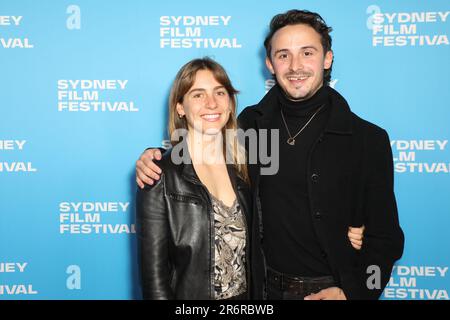 Sydney, Australia. 11th June 2023. 70th Sydney Film Festival: Bad Behaviour, Australian Premiere red carpet at the State Theatre, 49 Market Street. Pictured: Nathalie Morris. Credit: Richard Milnes/Alamy Live News Stock Photo