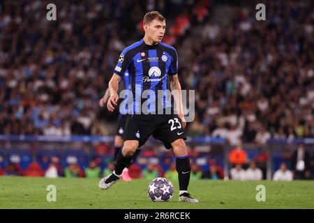 Istanbul, Turquie. 10th June, 2023. Nicolo Barella of Inter Milan during the UEFA Champions League, Final football match between Manchester City FC and FC Internazionale on June 10, 2023 at Ataturk Olympic Stadium in Istanbul, Turkey - Photo Jean Catuffe/DPPI Credit: DPPI Media/Alamy Live News Stock Photo