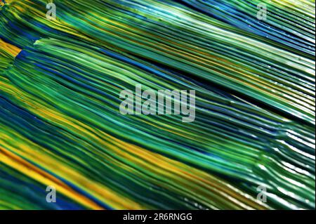 Background with diagonal lines. Mixed color striped background. Stock Photo