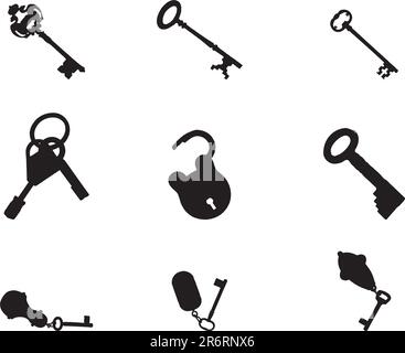 Key. Vector. Similar images can be found in my gallery. Stock Vector