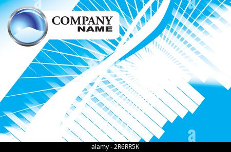 Colorful Abstract lines busines background Stock Vector