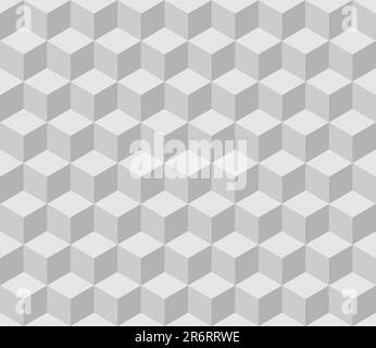 Embossed cuboids abstract background. Stock Vector