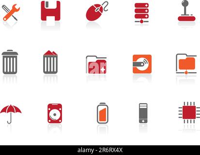 Vector icons | illustrator 8+ and other compatible applicationsVector icons | illustrator 8+ and other compatible applications Easy to edit, manipu... Stock Vector