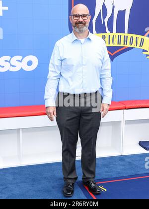 North Hollywood, United States. 10th June, 2023. NORTH HOLLYWOOD, LOS ANGELES, CALIFORNIA, USA - JUNE 10: Sean Byrne arrives at Apple TV 's 'Ted Lasso' Season 3 FYC Red Carpet held at the Saban Media Center at the Television Academy on June 10, 2023 in North Hollywood, Los Angeles, California, United States. (Photo by Xavier Collin/Image Press Agency) Credit: Image Press Agency/Alamy Live News Stock Photo