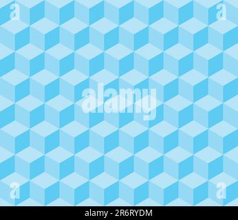 Embossed cuboids abstract background. Stock Vector