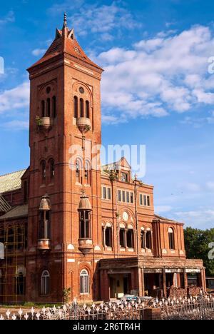 The Victoria Public hall (town hall) built in 1888, Chennai, Tamil Nadu, India, Asia. Heritage building Stock Photo