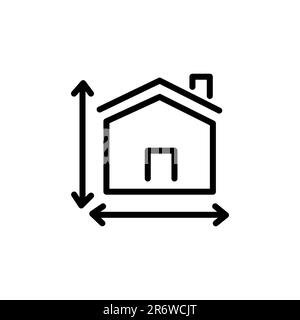 House size icon , building icon Stock Vector