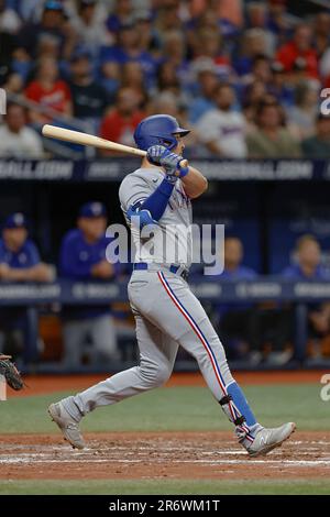 St. Petersburg, FL USA; Tampa Bay Rays pitcher Luis Patino (1) delivers a  pitch during an MLB game against the Texas Rangers on Friday, June 9, 2023  a Stock Photo - Alamy